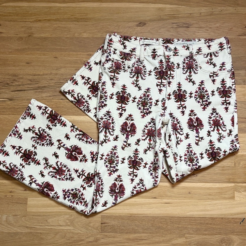 Pilcro and the Letterpress by Anthropologie Corduroy Bootcut Pants Women’s 32